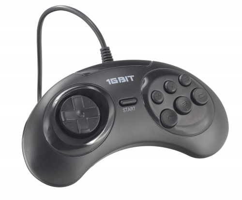 Геймпад проводной Retro Genesis Controller с кнопкой Mode (без упаковки)